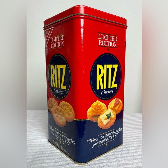 1987 Ritz Cracker Tin - Picture 2 of 13